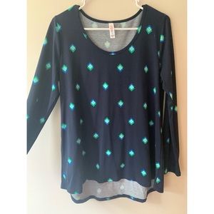 LuLaRoe long sleeve shirt - medium